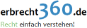 erbrecht360.de – Recht einfach verstehen Logo